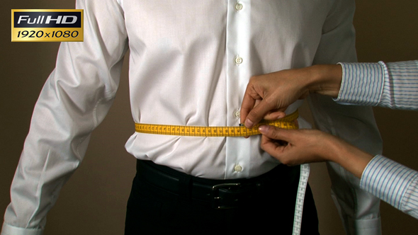 Tailor Waist Man Body Measuring
