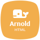 Minimalist Website Template - Arnold - ThemeForest Item for Sale