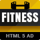 Fitness-Animated HTML 5 Banner 01 - CodeCanyon Item for Sale