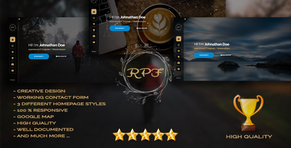 Persone - OnePage Responsive Personal Template
