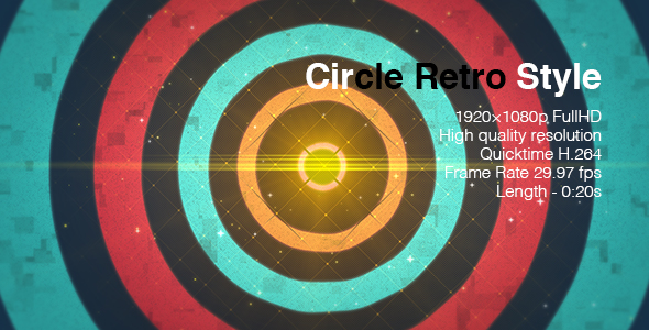 Circle Retro Style