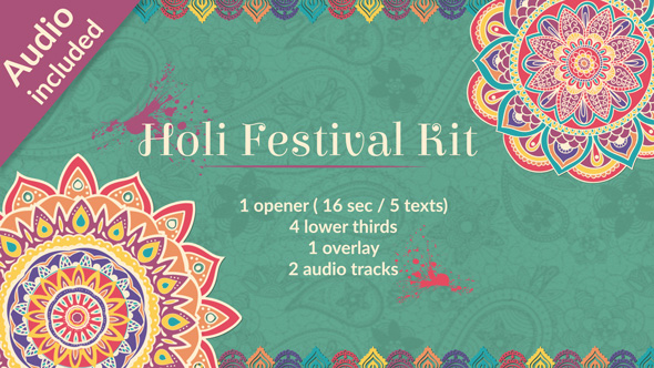 Holi Festival of Colors Kit