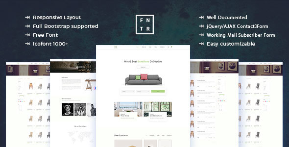 Furniture - ecommerce Product Template