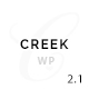 Creek Creative And Minimal WordPress Portfolio - ThemeForest Item for Sale
