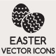 Easter Icons. - GraphicRiver Item for Sale