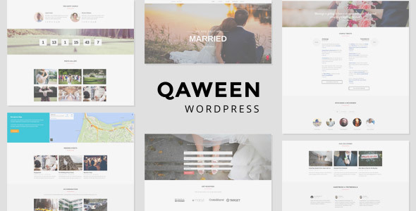 Qaween - Wedding WordPress Theme