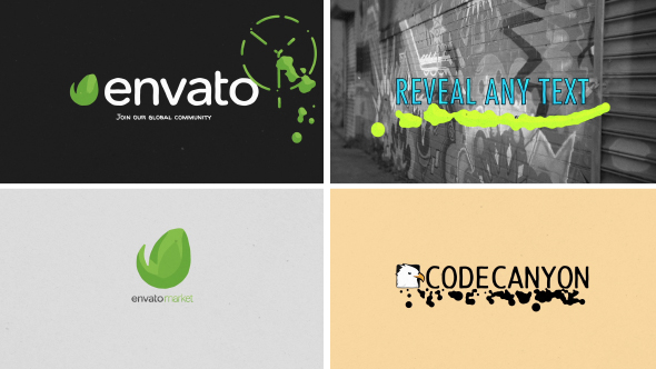 Liquid Paint Logo Reveal alt