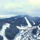 Aerial dron of the ski run, Carpathians - VideoHive Item for Sale