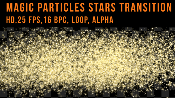 Magic Particles Stars Transition