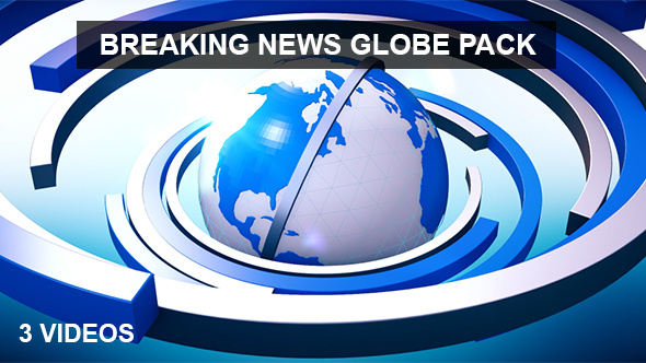 Breaking News Globe Pack alt