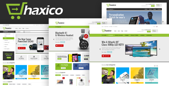 Haxico - Electronics Store HTML Template