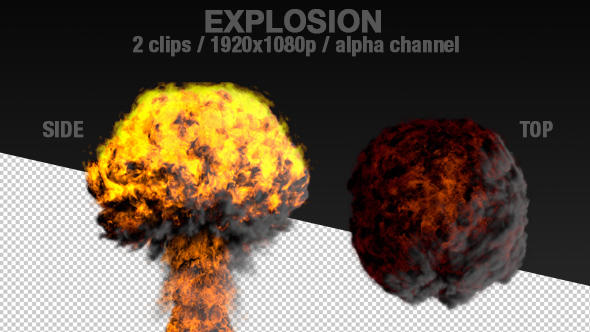 Explosion (Side View, Top View)