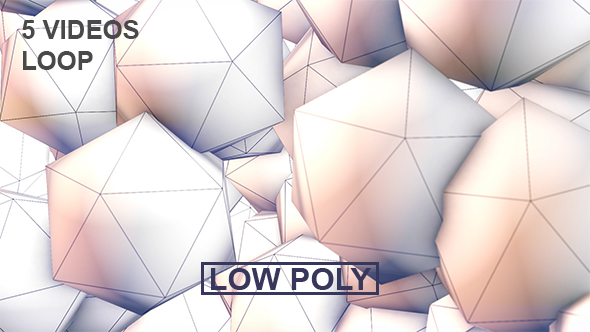 Low Poly Loop Background Pack