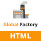 Global Factory- Minimal factory & industry HTML5 Template - ThemeForest Item for Sale