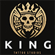 King Skull Tattoo - GraphicRiver Item for Sale