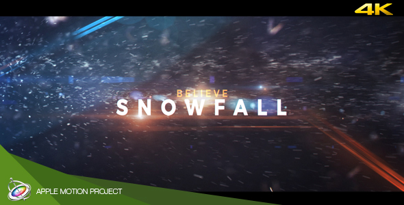 Snowfall - Dramatic Trailer Apple Motion alt