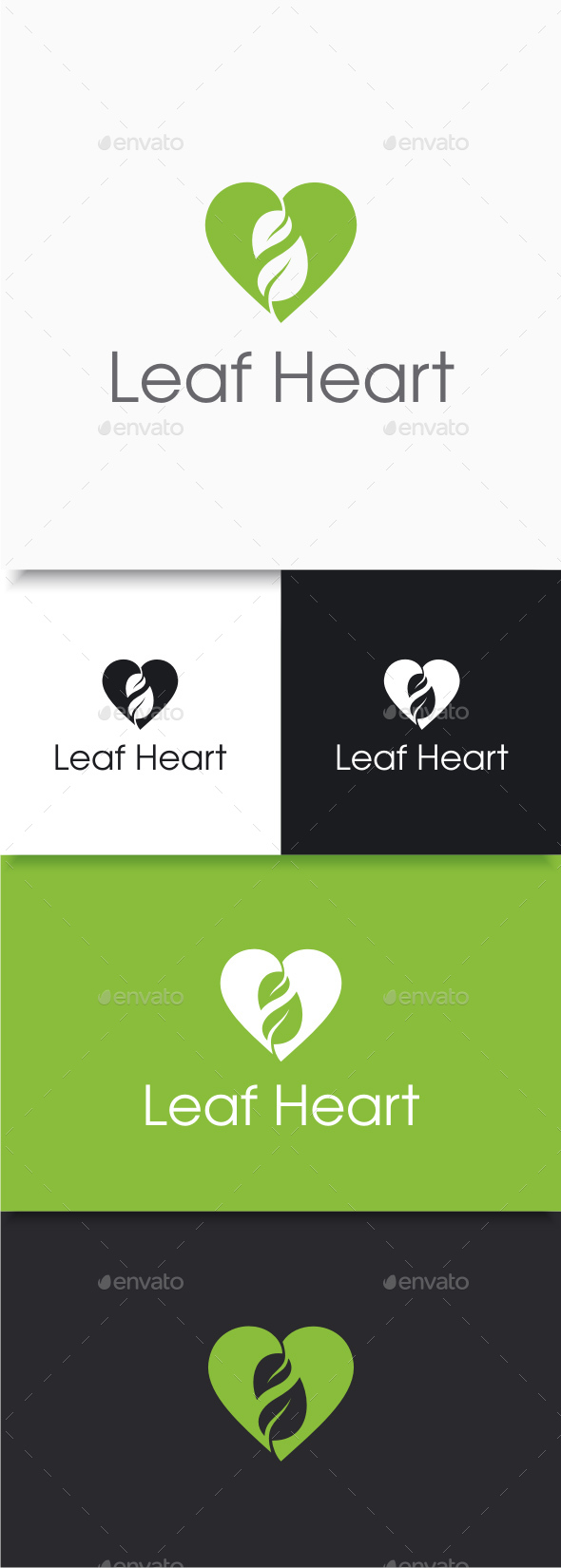 Leaf Heart Logo