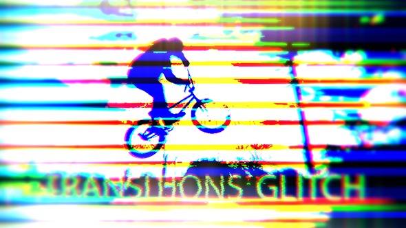 Glitch Transitions With Sound