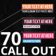 70 Call-Outs Pack - VideoHive Item for Sale