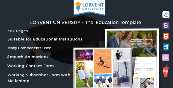 Lorvent Education Template