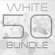 White Bundle 50 Textures and Backgrounds - GraphicRiver Item for Sale