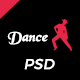 Dance psd template - ThemeForest Item for Sale