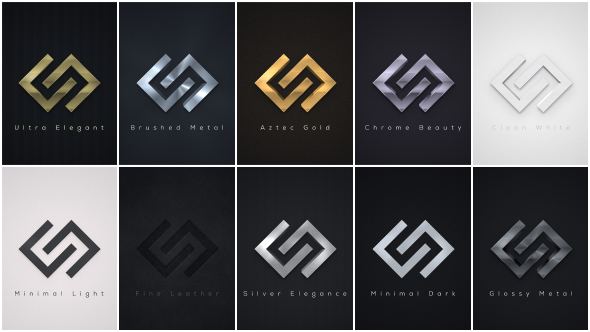 Elegant Logo Reveals Pack 2
