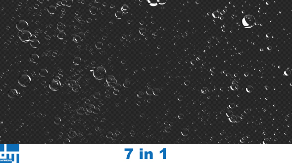 Underwater Atmospheric Bubbles Pack 7 IN 1 alt