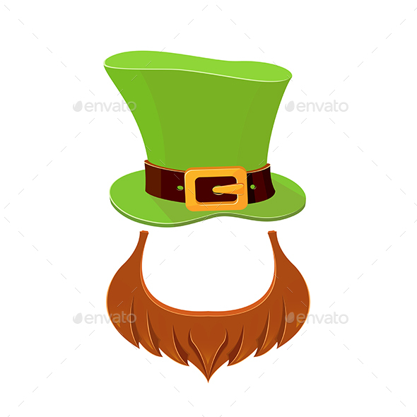 Hat and Beard Leprechaun