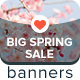 Big Spring Sale Ad Banners - GraphicRiver Item for Sale