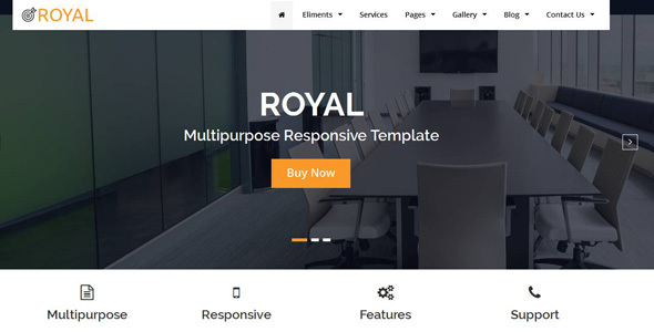 Royal Multipurpose HTML5 Responsive Template