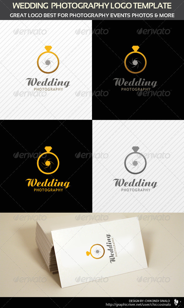 Wedding Photography Logo Template