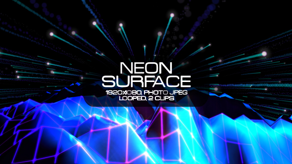 Neon Surface VJ Pack alt