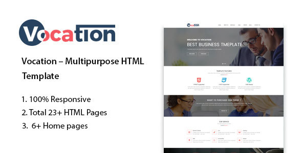 Vocation – Multipurpose HTML Template