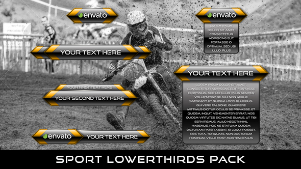 Sport Lowerthirds Pack