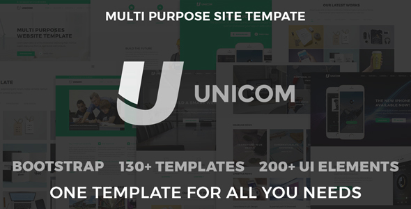 Unicom Responsive Multi Purpose Template