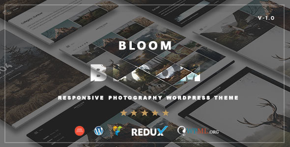 Bloom - Responsive Photography / Portfolio WordPress Theme