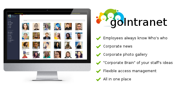 goIntranet v1.14 - Organize your Office Employees