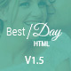 Best Day - Responsive One-Page Wedding Template - ThemeForest Item for Sale