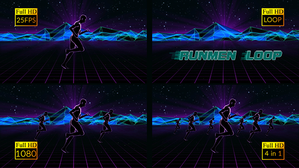 RunMen Right Loop 4 in 1