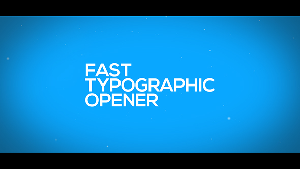 Fast Typographic Opener alt