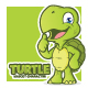 Turtle Mascot Character - GraphicRiver Item for Sale