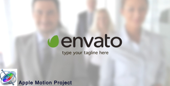 Minimal Slides Logo - Apple Motion alt