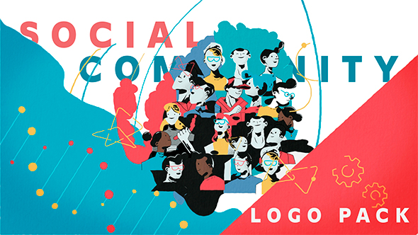 Social Community Logo Pack