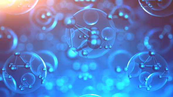 Blue Science Bubble Backgrounds