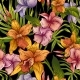 Vintage Floral Tropical Seamless Pattern - GraphicRiver Item for Sale