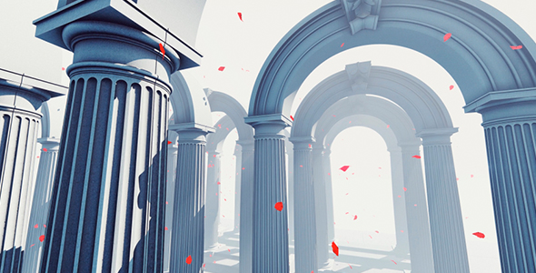 White Columns And Red Sheets alt