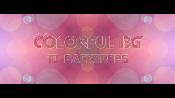 Colorful Bokeh alt