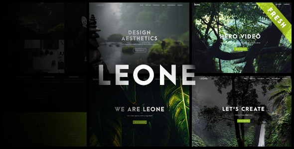 Leone - One Page Multi Purpose Joomla! Template