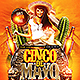 Cinco de Mayo v3 Flyer Template - GraphicRiver Item for Sale